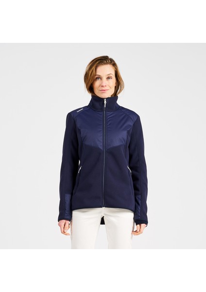 Tribord Kadın Sıcak Tutan Yelkenli Poları - Lacivert - Sailing 500