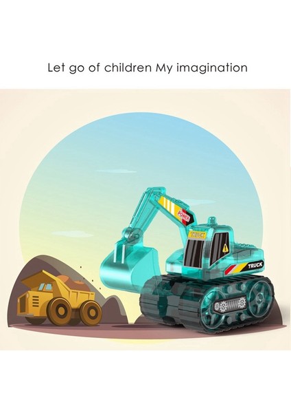 Çocuklar Için Çocuk Güneş Enerjili Oyuncak Buldozer C (Yurt Dışından)