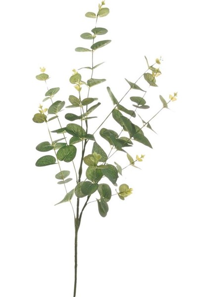 Yapay Çiçek Yeşil Okaliptus 90 cm 5dallı Uzun Dal Eucalyptus