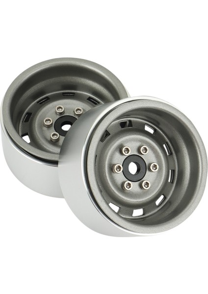4 Adet 1.9 Metal Beadlock Tekerlek Göbeği Jant 1/10 Rc Paletli Eksenel SCX10 90046 AXI03007 Trx4 D90,2 (Yurt Dışından)