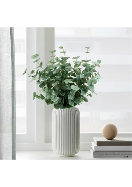 Yapay Çiçek Yeşil Okaliptus 90 cm 5dallı Uzun Dal Eucalyptus modelleri