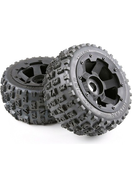1/5 Km Baja 5b Rc Araba Parçaları Lastik ve Poyra Seti - Arka 170X80 (Yurt Dışından)