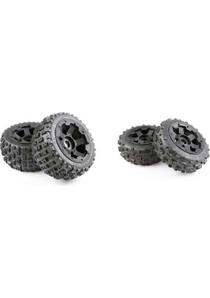 1/5 Km Baja 5b Rc Araba Parçaları Lastik ve Poyra Seti - Arka 170X80 (Yurt Dışından)
