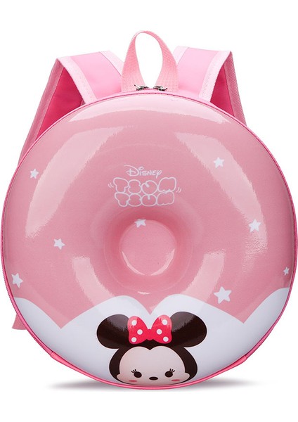 Donut 3D Su Geçirmez Okul Sevimli Sırt Anaokulu Çantası (Yurt Dışından)