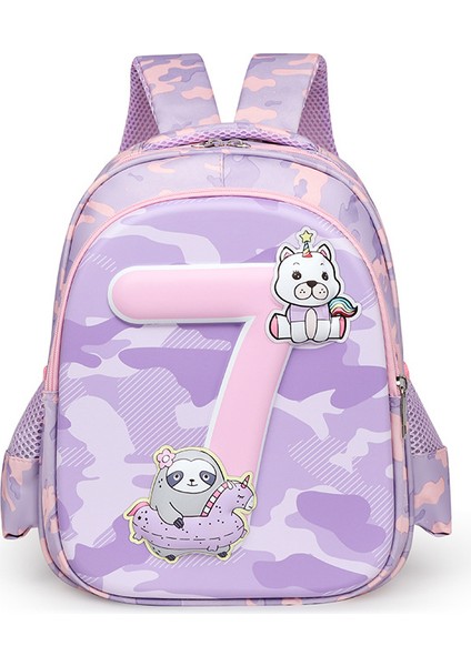 Naylon Su Geçirmez Okul Ilkokul Öğrencisi Sırt Anaokulu Çantası (Yurt Dışından)