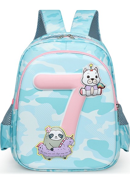 Naylon Su Geçirmez Okul Ilkokul Öğrencisi Sırt Anaokulu Çantası (Yurt Dışından)