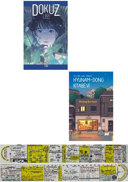 Dokuz - Hyunam-Dong Kitabevi 2 Kitap - Matematik Öğreten Cetvel