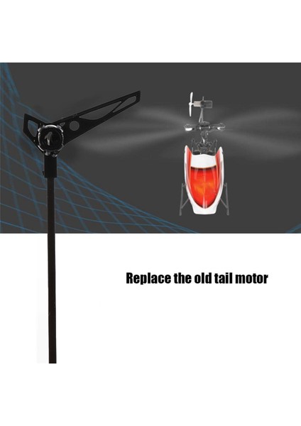 Xk K110 V977 Rc Helikopter Yükseltme Parçaları Yedek Aksesuarları Için 2 Adet Kuyruk Motoru Seti (Yurt Dışından) modelleri