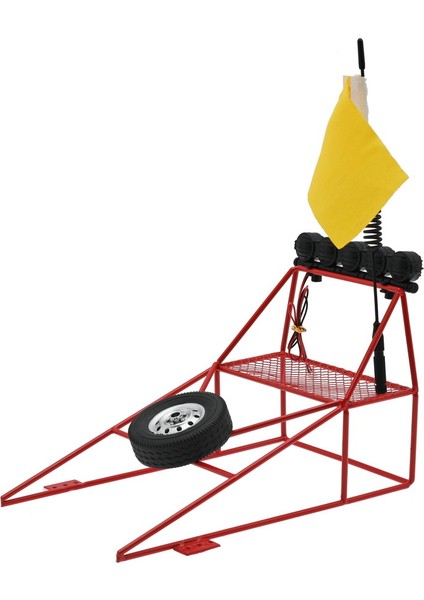 Metal Rulo Kafes Yedek Lastik Rafı Far Anteni D12 1/10 Rc Araba Yükseltme Dıy Modifiye Parçaları, 3 (Yurt Dışından) modelleri