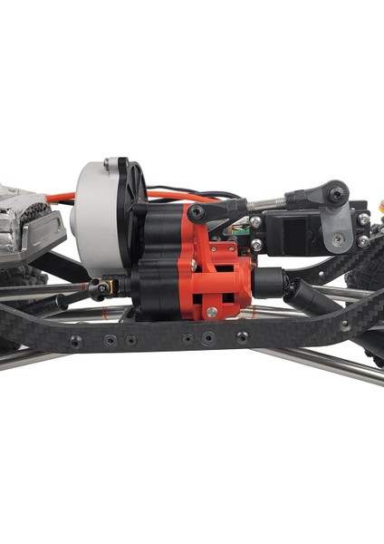 Metal Komple Şanzıman Kutusu Kazı Dişlisi 1 Hız 1/10 Rc Paletli Araba Eksenel SCX10 AX10 Wraith, Siyah (Yurt Dışından) modelleri