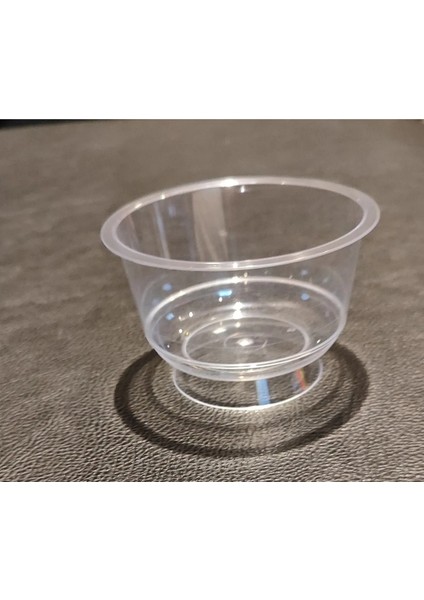 Sunum Kasesi Magnolya Dondurma Puding Tatlı Meze Salata Cup Kabı Sert Plastik Mika Sunumluk