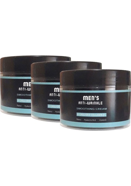 Men's Cream 3lü X100 ml Ölçeğinde Erkek Pürüzsüz Gergin Hat Kremi LFHX9063