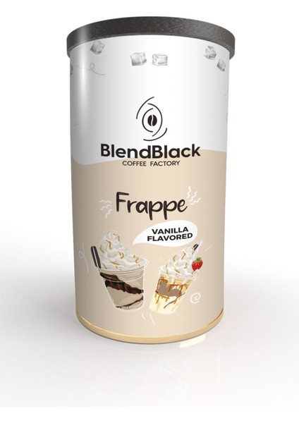 Frappe Vanilla Flavored Aromalı 500Gr Teneke Kutu