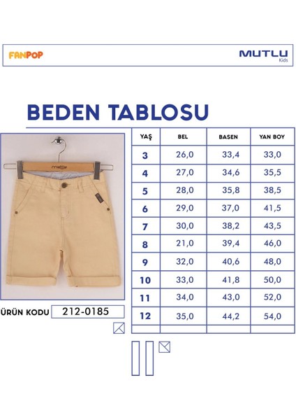 Cep Detaylı Erkek Çocuk Kapri Şort