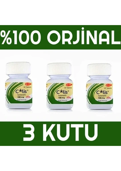 Erkeklere Özel CIALIS100MG 90 Tablet