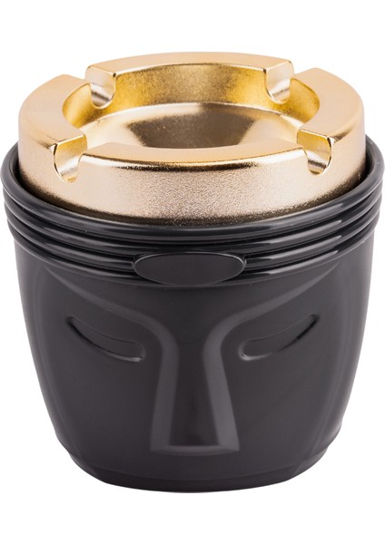 King Kokusuz Gold Küllük, Kokusuz Dumansız Yuvarlak Küllük Antrasit modelleri