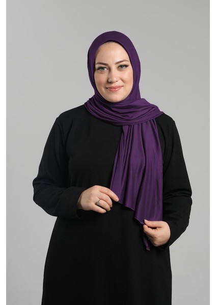 Mürdüm Pratik Hazır Geçmeli Şal Viskon Önü Süngerli Penye Şal 2202_07