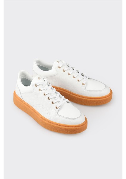 Beyaz Deri Erkek Spor Ayakkabı fiyatları