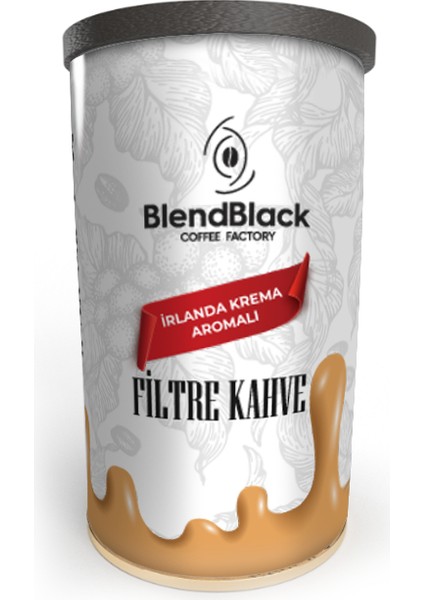 Irlanda Krema Aromalı Filtre Kahve Teneke Kutu 250 gr