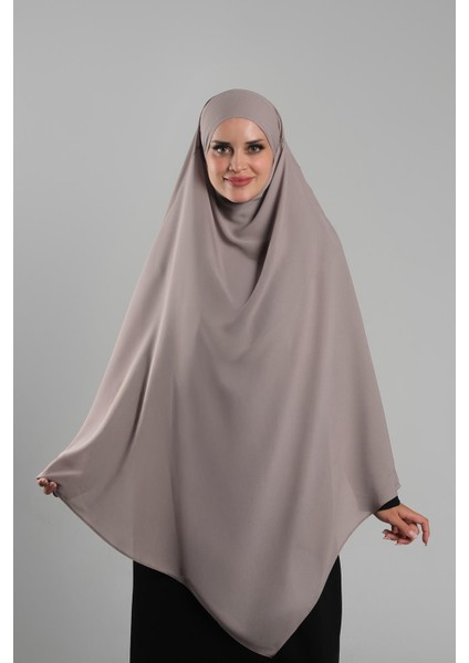 Violet Pratik Hazır Geçmeli Tesettür Eşarp Krep Bağcıklı Sufle Hijab 2313_21 fiyatları