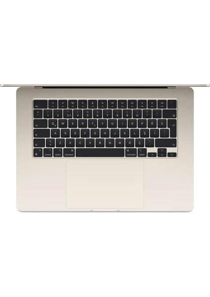 MacBook Air M3 16GB 256GB SSD macOS 15" Taşınabilir Bilgisayar Yıldız Işığı MC9F4TU/A