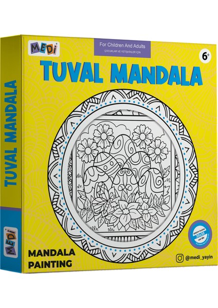 Tuval Mandala Yumurta