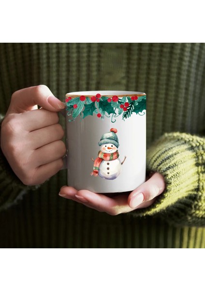 Yeni Yıl Hediyesi - Yılbaşı - Noel - Happy New Year - Christmas Hediye Bardak - Baskılı Kupa -