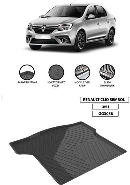 Renault Symbol Bagaj Havuzu