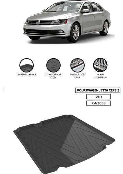 Volkswagen Jetta Bagaj Havuzu