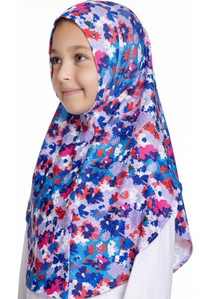 Indigo Pratik Hazır Geçmeli Genç Tesettür Bone Jakar Desenli Hijab 2408_24 fiyatları