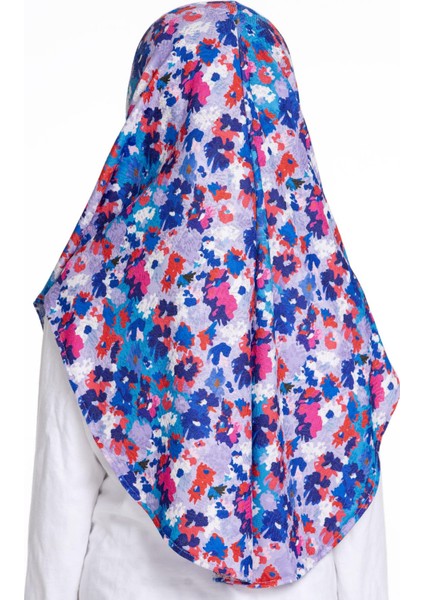 Indigo Pratik Hazır Geçmeli Genç Tesettür Bone Jakar Desenli Hijab 2408_24 fırsatları