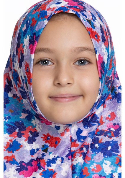 Indigo Pratik Hazır Geçmeli Genç Tesettür Bone Jakar Desenli Hijab 2408_24 indirimleri