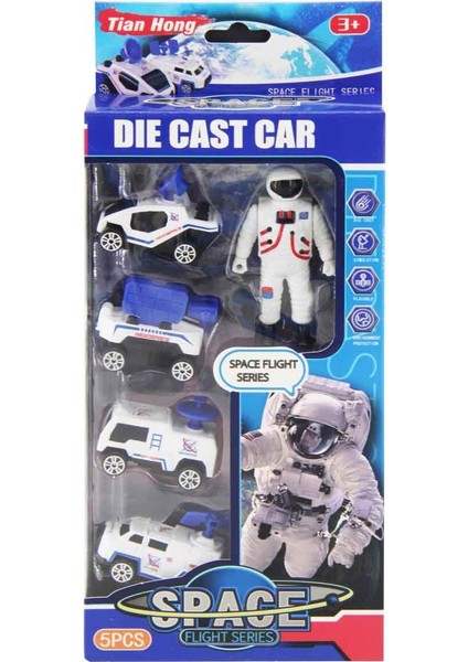 Die Cast Astronot ve Uzay Araçları Seti