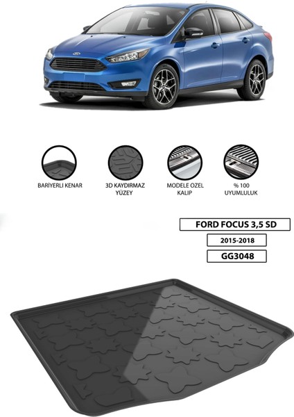 Ford Focus 3.5 Bagaj Havuzu