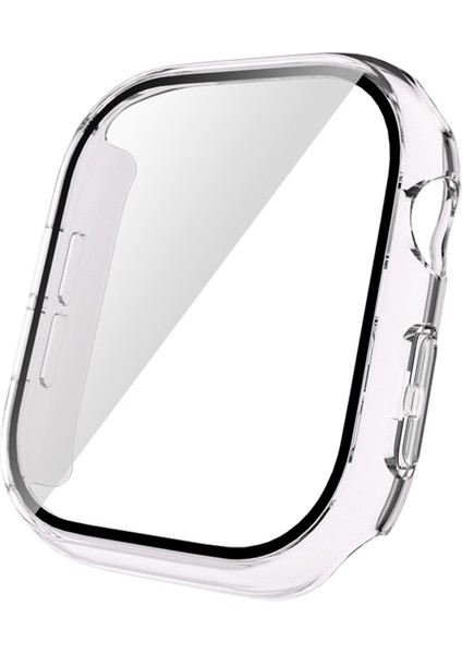 Apple Watch 10 42MM Uyumlu Kasa ve Ekran Koruyucu Electroplatink Çerçeveli Sert Pc Gard 36 Şeffaf fiyatları