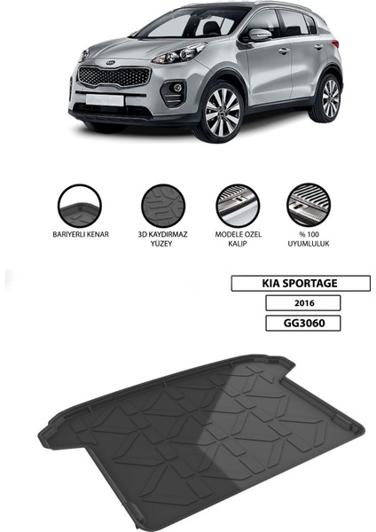 Kia Sportage Bagaj Havuzu