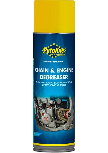 500 ml Aerosol Putoline Zincir ve Motor Temizleyici (70049)