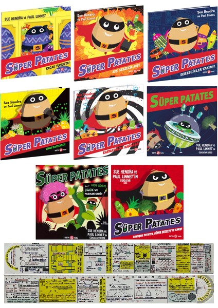 Süper Patates 8 Kitap – Matematik Öğreten Cetvel