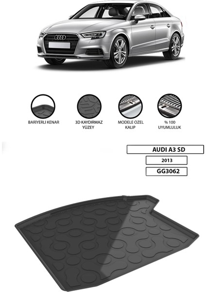 Audi A3 Bagaj Havuzu