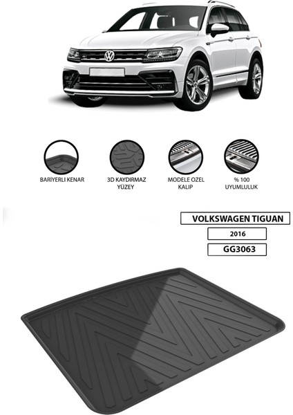 Volkswagen Tiguan Bagaj Havuzu