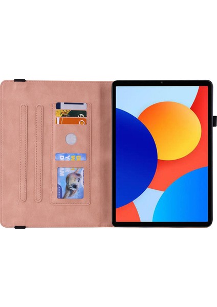 Xiaomi Redmi Pad Se 4g 8.7 Inç Pu Deri Kart Yuvalı Tablet Kılıfı (Yurt Dışından)