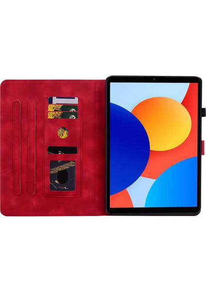 Xiaomi Redmi Pad Se 4g 8.7 Inç Kart Yuvalı Deri Tablet Kılıfı (Yurt Dışından)
