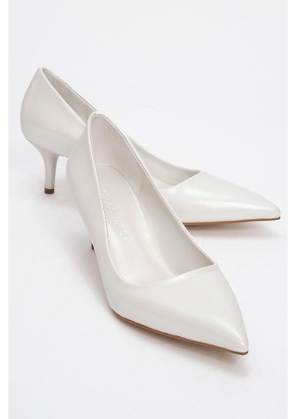 Kadın Sivri Burunlu Stiletto Cilt
