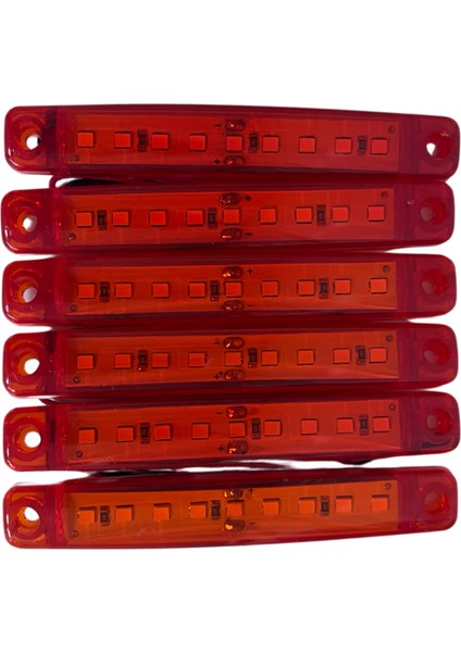 Parmak LED Turuncu 9 Ledli (6 Adet) fiyatları