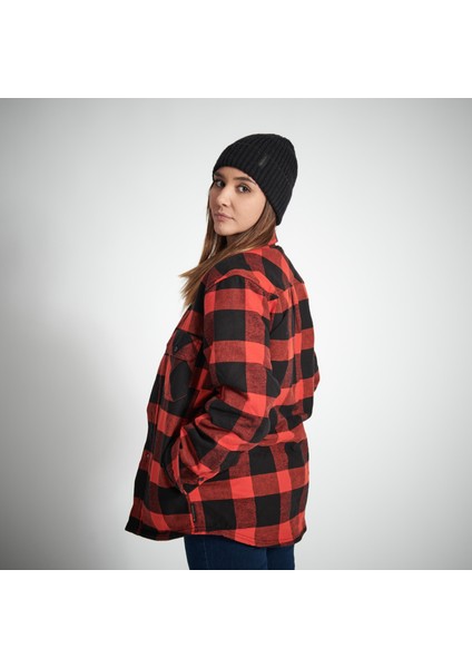 Solognac Gömlek Tipi Polar Mont - Avcılık ve Doğa Gözlemi - Kırmızı - 500 fırsatları