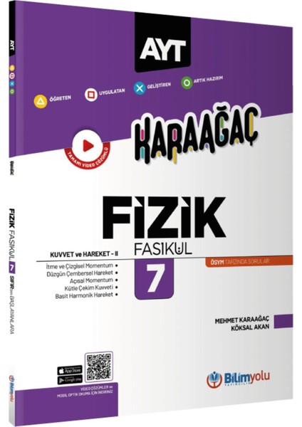 Karaağaç AYT Fizik Fasikülleri 7 (Kuvvet ve Hareket-2)