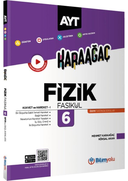 Karaağaç AYT Fizik Fasikülleri 6 (Kuvvet ve Hareket-1)