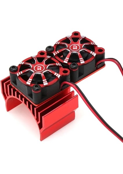 Rc Arabaları Motor Isı Emici Soğutma Fanı Kırmızı (Red) 30MMX30MM Rc Uzaktan Kumanda Araç Elektrik Kontrol Için Fan