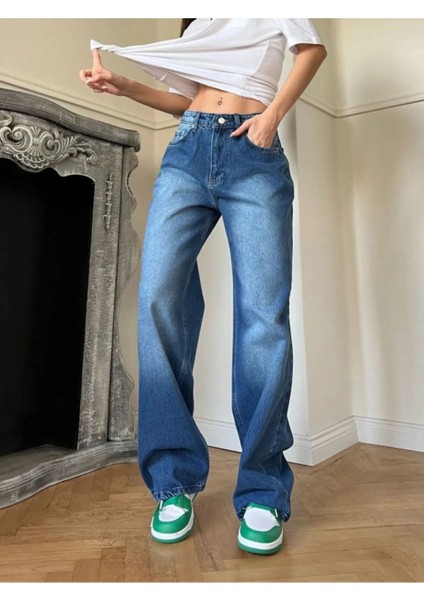 Baggy Bol Kesim Jean Palazzo Pantolon modelleri