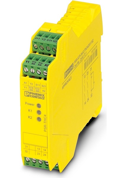 PSR-SCP-24UC/THC4/2X1/1X2 Güvenlik Röleleri